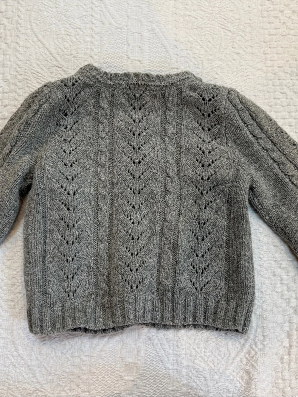 Baby Gap Grey Cardigan Sweater Size 18-24 Months